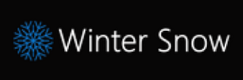 WinterSnowFx Logo